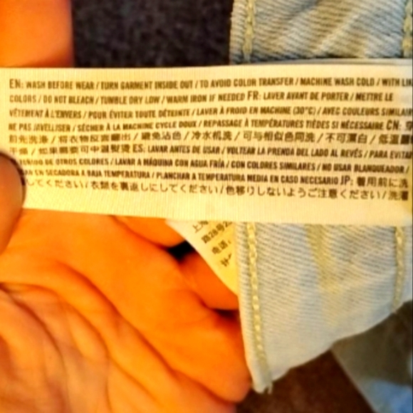 HOLLISTER Distressed Jeans SZ.3L - Picture 4 of 14